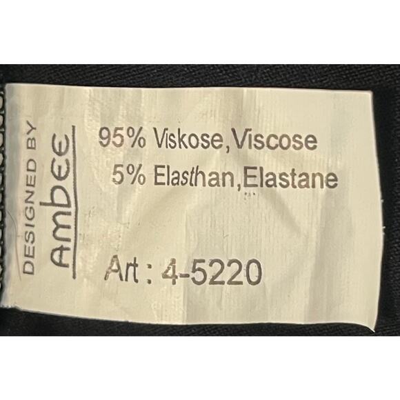 AMBEE 2-PC. SLEEVELESS MIDI DRESS & JACKET, WOMENS, XXL, TAN BLACK-ABSTRACT - Picture 11 of 12